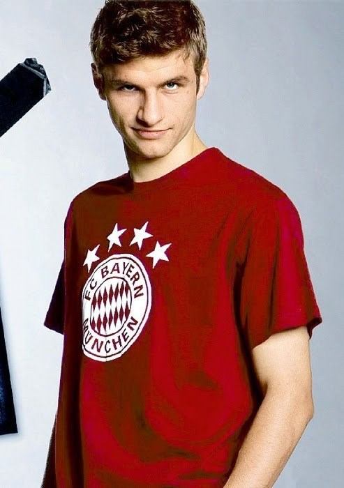 Thomas Muller นักฟุตบอล ทีมชาติเยอรมนี
