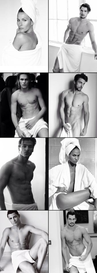 หนุ่มๆกับผ้าขนหนู