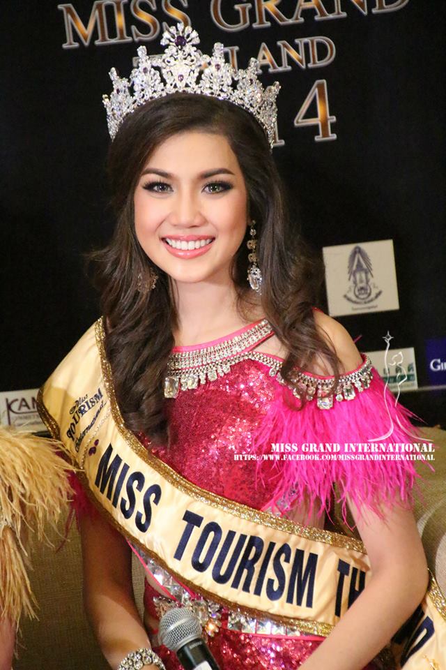 พลอย Miss Thailand Tourism 2014
