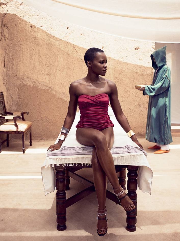 Lupita Nyong'o @ Vogue US July 2014