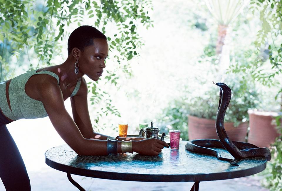 Lupita Nyong'o @ Vogue US July 2014