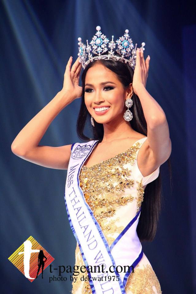 ขอแสดงความยินดีกับ Miss Thailand World 2014 เมญ่า นนธวรรณ