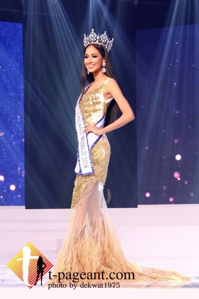 ขอแสดงความยินดีกับ Miss Thailand World 2014 เมญ่า นนธวรรณ
