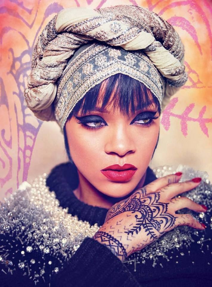 Rihanna @ Harper's Bazaar Arabia July 2014