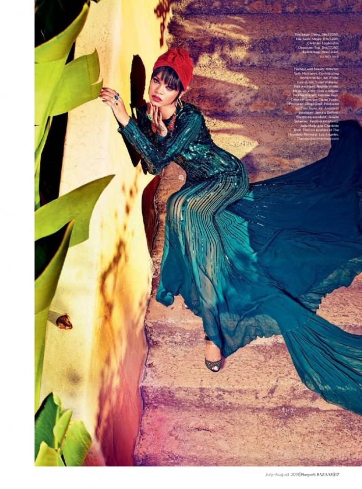 Rihanna @ Harper's Bazaar Arabia July 2014