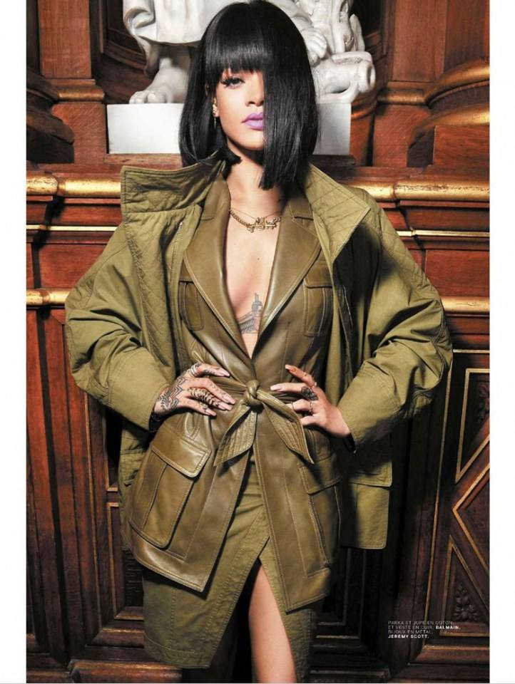 Rihanna @ Jalouse Magazine July 2014