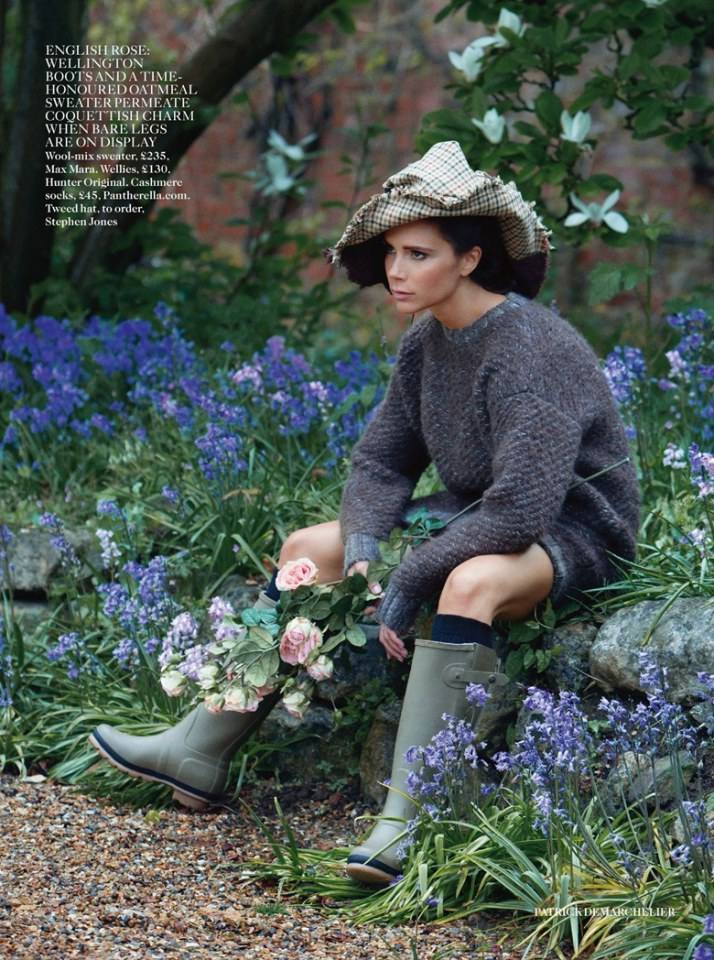 Victoria Beckham @ Vogue UK August 2014