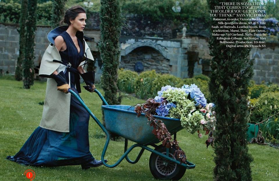 Victoria Beckham @ Vogue UK August 2014