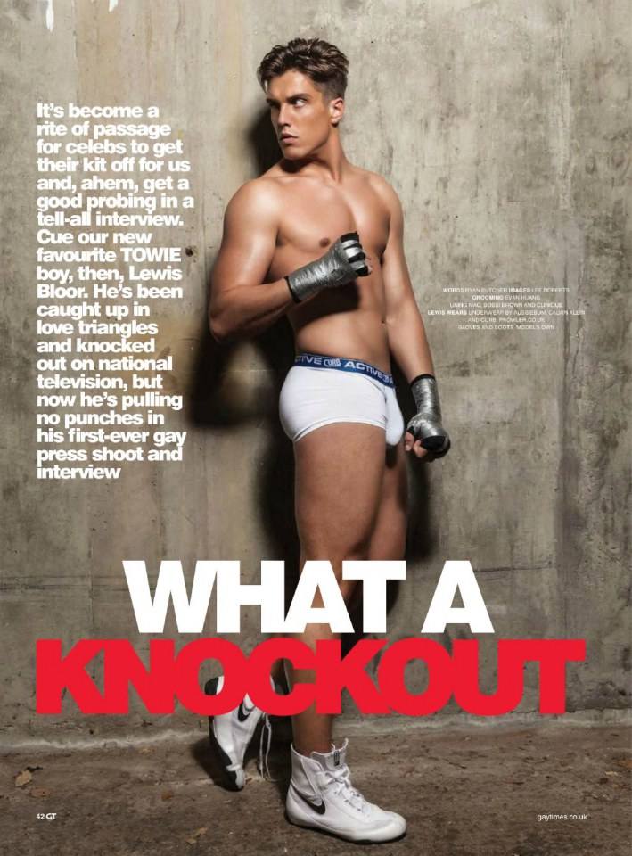 Lewis Bloor @ Gay Times UK Summer 2014