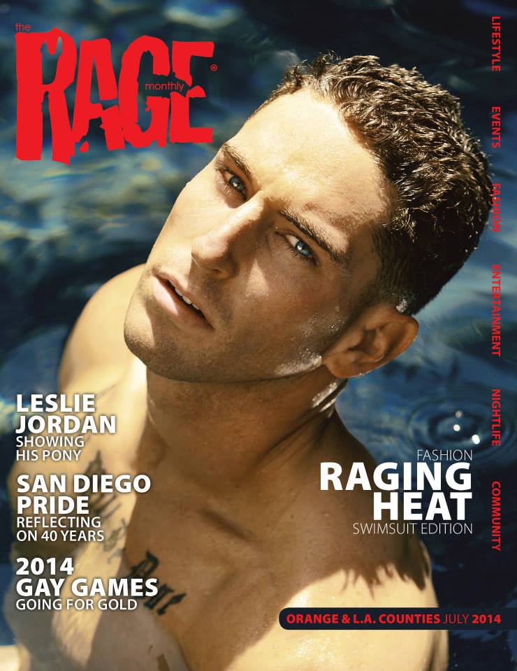 Chris Biggs @ Rage Monthly Magazine July 2014