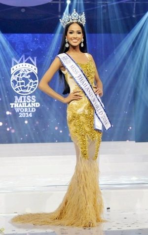 เมญ่า-นนทวรรณ ทองเหล็ง @ Miss Thailand World 2014