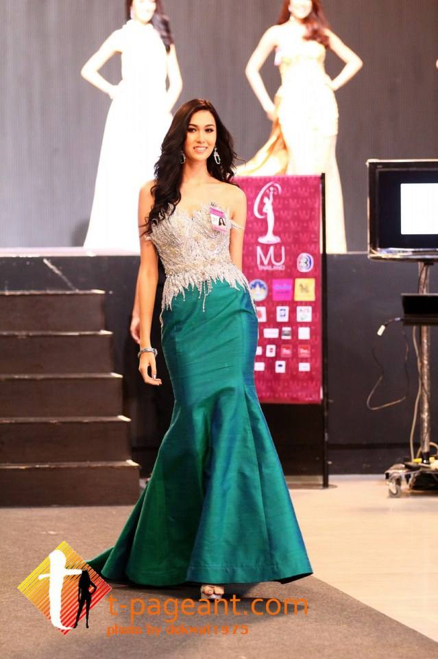 แอลลี่-พิมพ์บงกช จันทร์แก้ว @ Miss Universe Thailand 2014