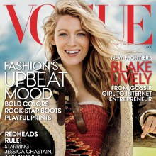 Blake Lively @ Vogue US August 2014