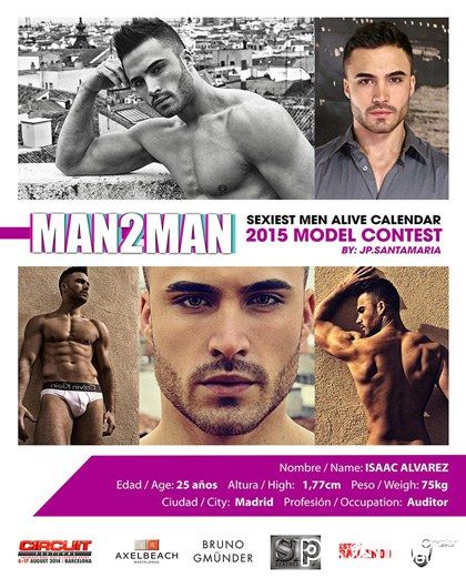Man2Man Calendar by JP Santamaria