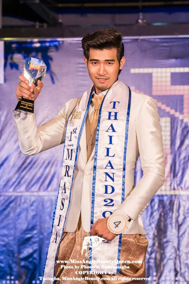 พาย ภรต อนันตวงศ์ รองอันดับ 1 Mister Asia Thailand 2014