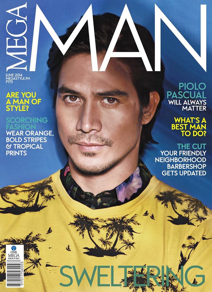 Piolo Pascual @ Mega Man Magazine June 2014