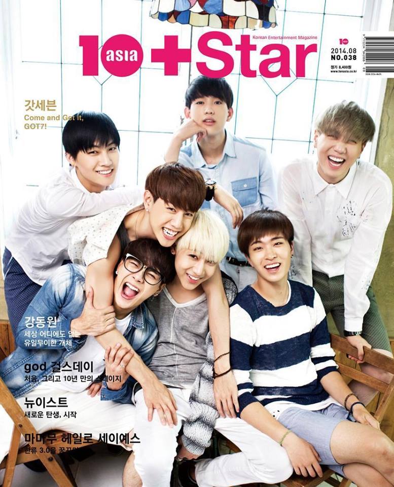 GOT7 ถ่ายแบบนิตยสาร 10 asia+star