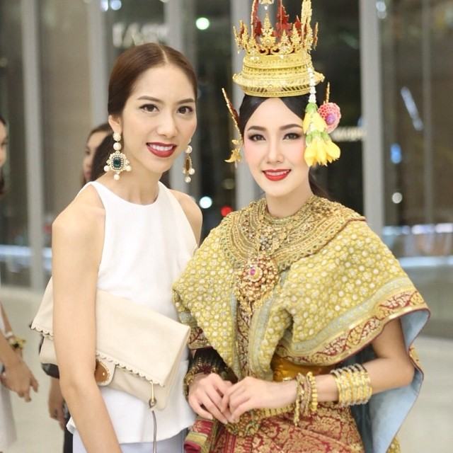 นุ่น-วรนุช  งาน "โขนพระราชทาน ศาสตร์และศิลป์ แผ่นดินไทย" เซ็นทรัลเอ็มบาสซี่