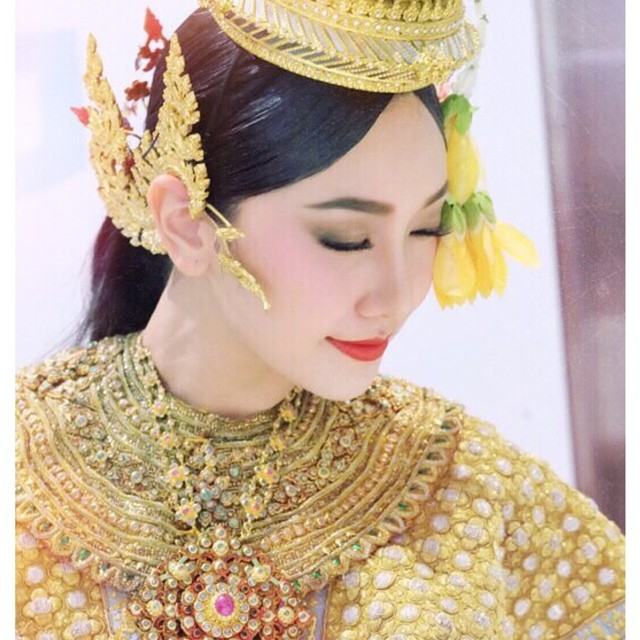 นุ่น-วรนุช  งาน "โขนพระราชทาน ศาสตร์และศิลป์ แผ่นดินไทย" เซ็นทรัลเอ็มบาสซี่