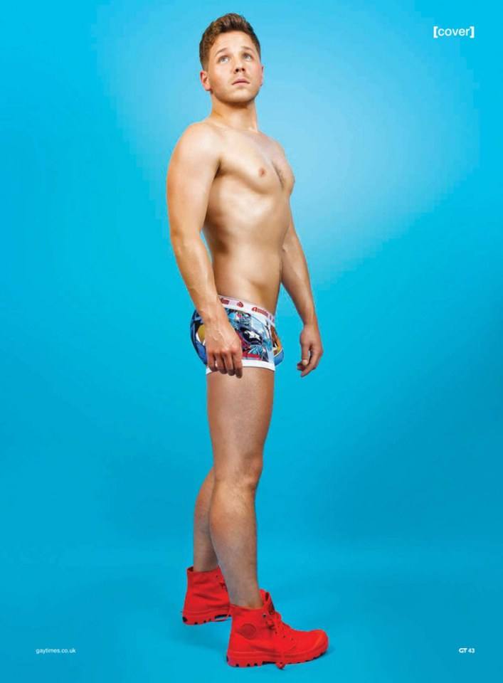 David Ames @ Gay Times UK August 2014