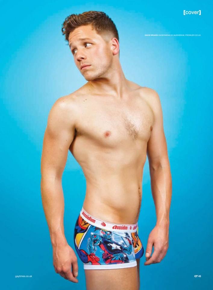 David Ames @ Gay Times UK August 2014