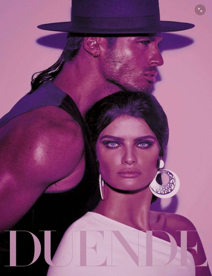 Isabeli Fontana & Timo Nuñez @ Vogue Italia August 2014