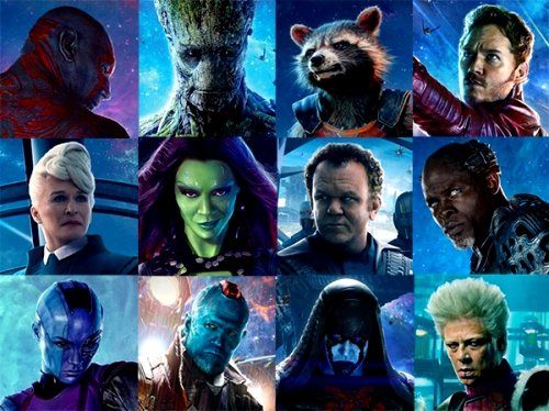 12 ตัวละคร  Guardians of the Galaxy