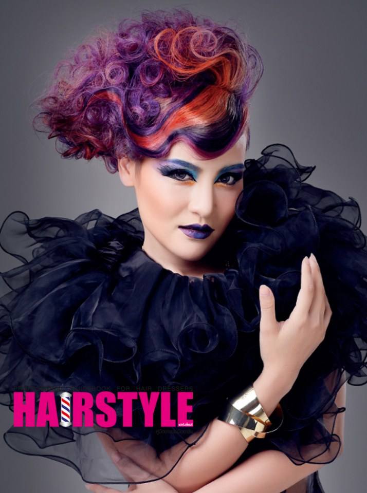 Hair Style ฉบับที่ 77 Vilolet Color มนต์เสน่ห์แห่งสีม่วง