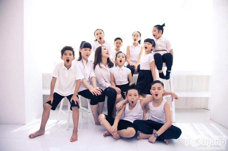 Ruby Yến Trang with Dancing With The Stars Kid Team by Koolcheng Trịnh Tú Trung