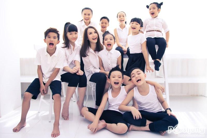 Ruby Yến Trang with Dancing With The Stars Kid Team by Koolcheng Trịnh Tú Trung