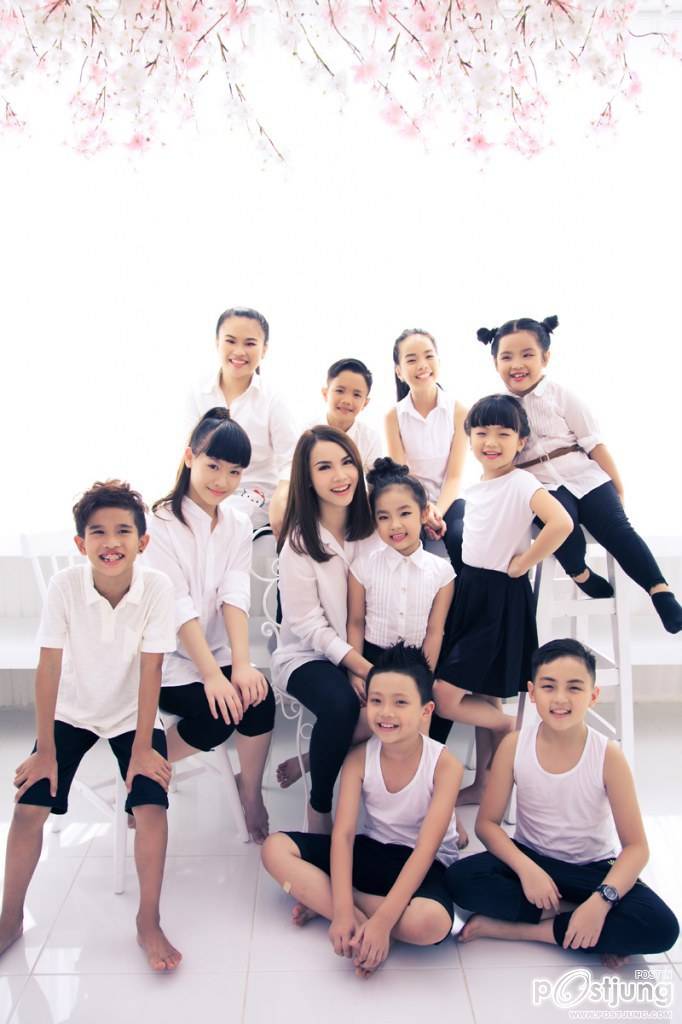 Ruby Yến Trang with Dancing With The Stars Kid Team by Koolcheng Trịnh Tú Trung