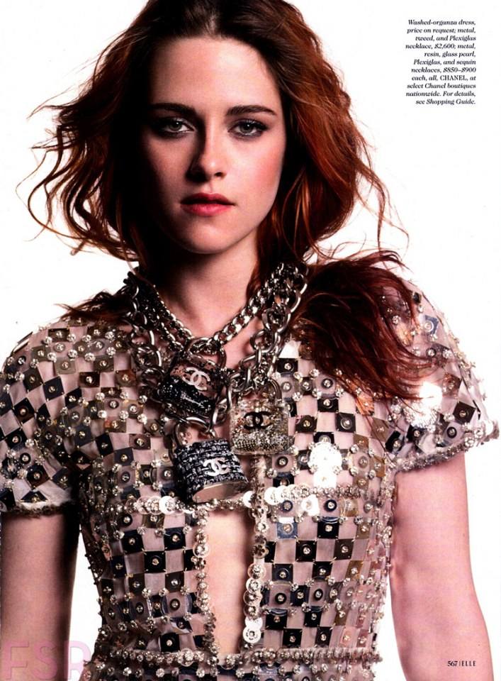 Kristen Stewart @ Elle US September 2014