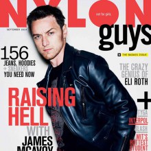 James McAvoy @ Nylon Guys September 2014