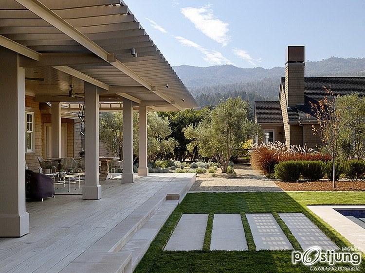 Wine Country Retreat by Andrew Mann Architecture