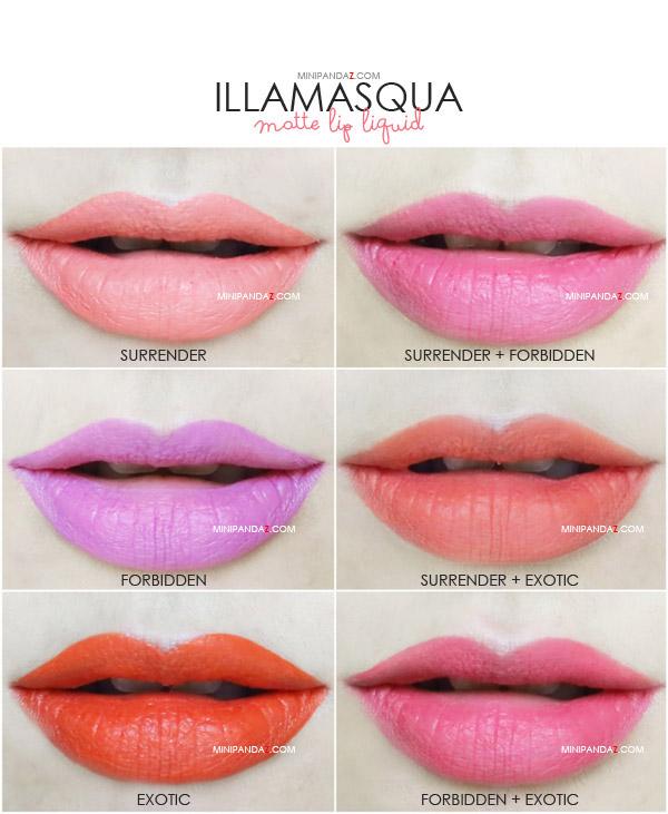 [รีวิว] ลิปแมทสีเจิด Illamasqua Matte Lip Liquid...สวยจูบไม่หลุด