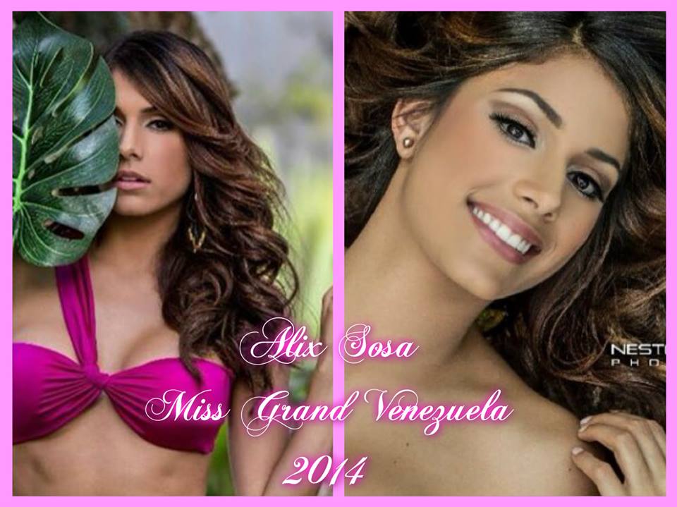 มาแล้ว Miss Grand Venezuela 2014 อาลิกซ์ โซซ่า
