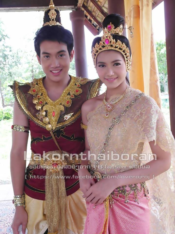 คู่พระนาง ละครพื้นบ้าน...ยอพระกลิ่น