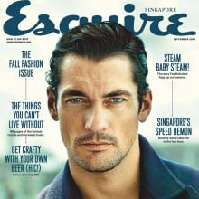 David Gandy @ Esquire Singapore September 2014