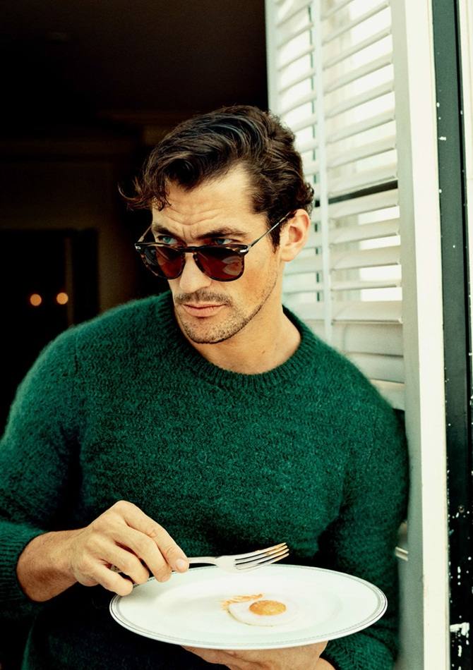 David Gandy @ Esquire Singapore September 2014