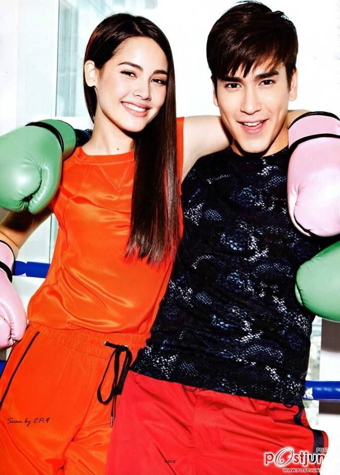 ณเดชน์ & ญาญ่า อุรัสยา @ พลอยแกมเพชร vol.23 no.543 September 2014