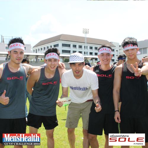 "วิ่งสู้ฟัด ผลัดกันวิ่ง"กับหนุ่ม Men's Health Guys' Challenge 2014 และ 3 พี่น้องครอบครัว ฉัตรบริรักษ์