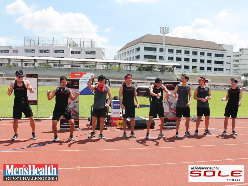 "วิ่งสู้ฟัด ผลัดกันวิ่ง"กับหนุ่ม Men's Health Guys' Challenge 2014 และ 3 พี่น้องครอบครัว ฉัตรบริรักษ์