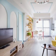 The Wonderland Apartment by House Design Studio