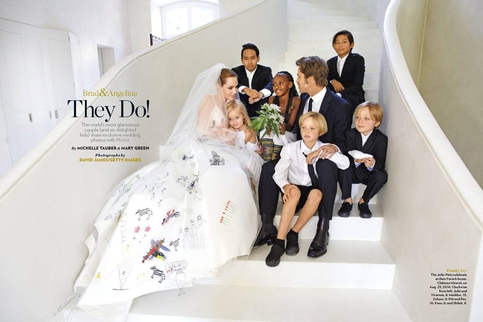 The Jolie-Pitt Family Wedding Album @ People Magazine