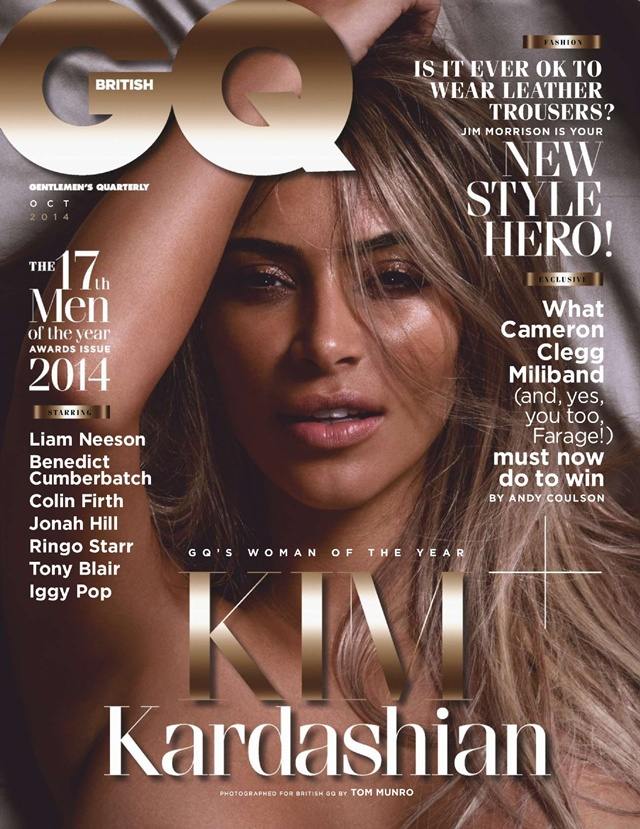 Kim Kardashian @ GQ British October 2014