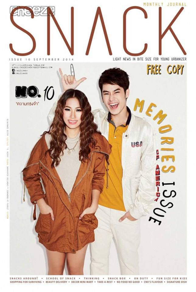 เก้า จิรายุ & เพลง ชนม์ทิดา @ CHEEZE SNACK vol.1 no.10 September 2014