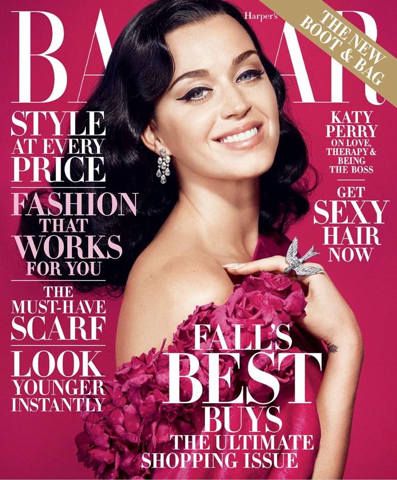 Katy Perry @ Harper’s Bazaar US October 2014