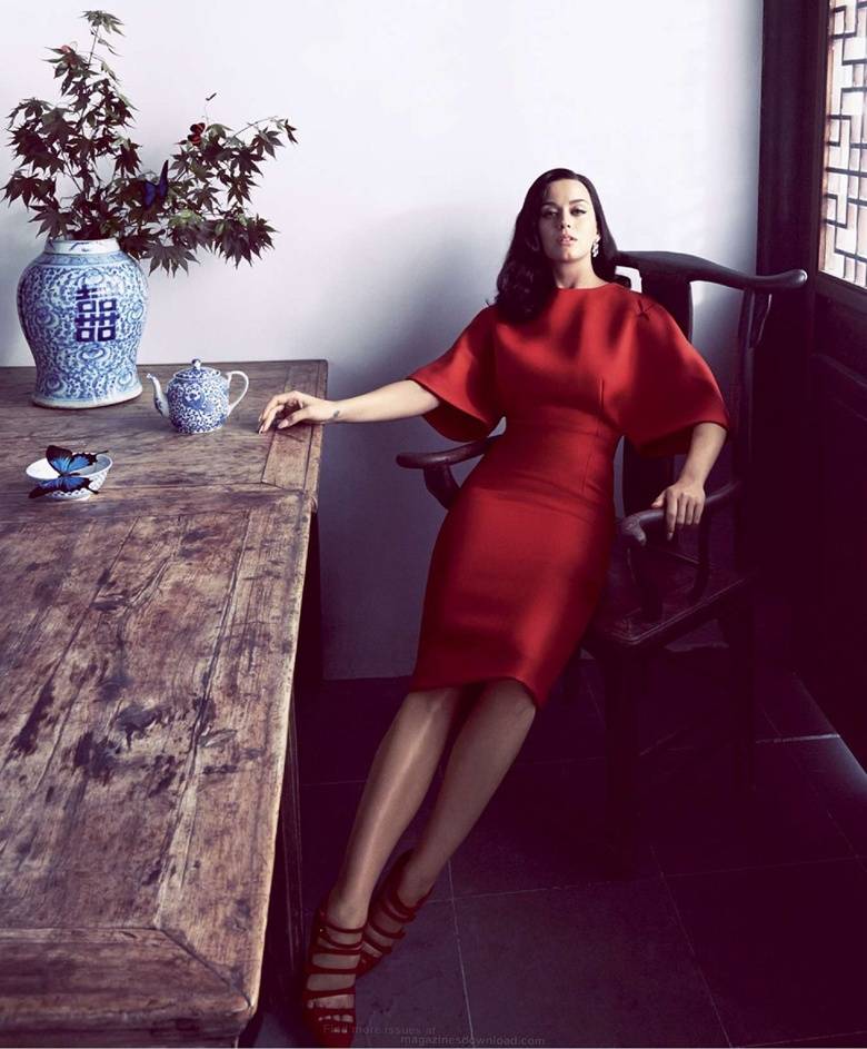 Katy Perry @ Harper’s Bazaar US October 2014