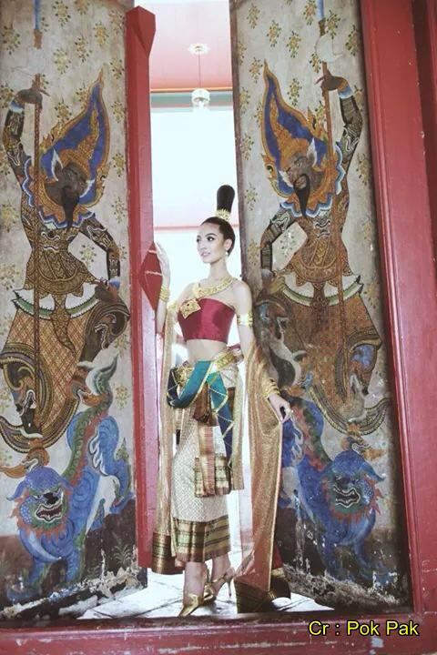 เปิดตัวชุดประจำชาติ >> ปลา ปรภัสสร Miss Grand Thailand 2014