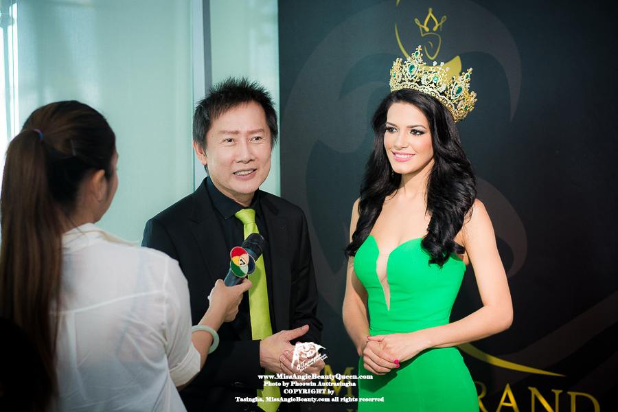 งานแถลงข่าว ต้อนรับสาวงามนานาชาติ Miss Grand International 2014
